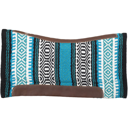 Canyon Echo 36" X 34" Wool Top Contoured Felt Bottom Saddle Pad