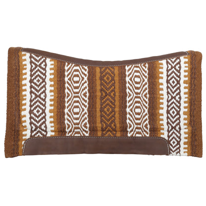 Canyon Echo 36" X 34" Wool Top Contoured Felt Bottom Saddle Pad