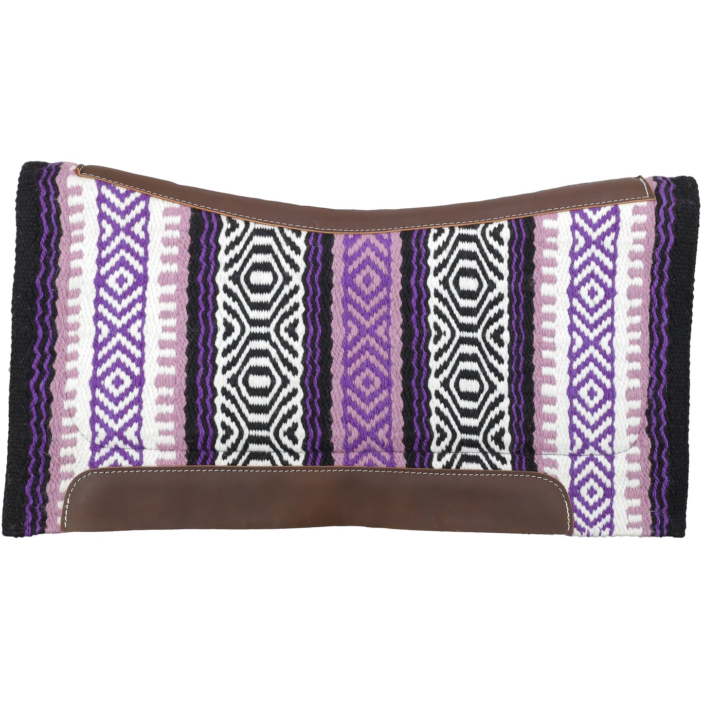 Canyon Echo 36" X 34" Wool Top Contoured Felt Bottom Saddle Pad