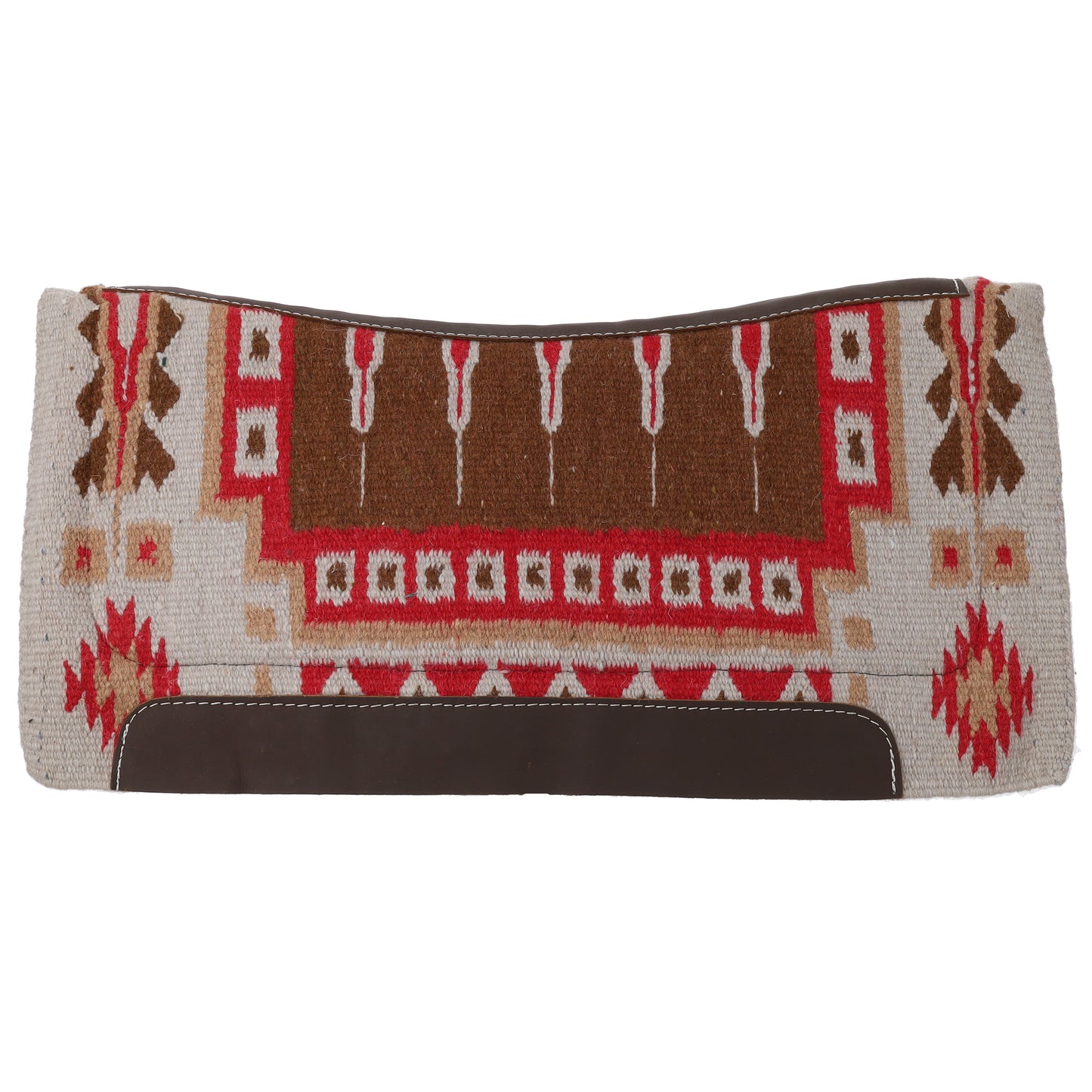Sundown 36"x34" Wool Top Saddle Pad with Memory Felt Bottom - Navy