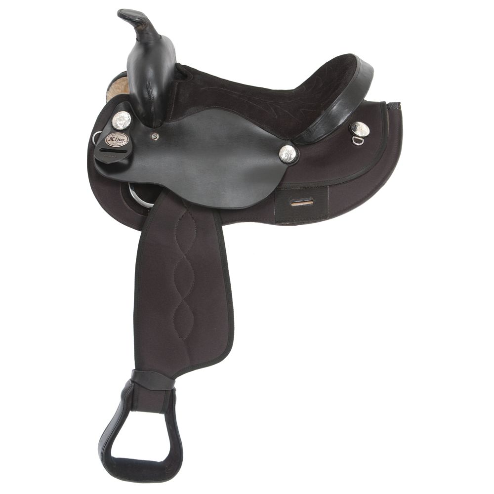 King Series Krypton Round Skirt Saddle