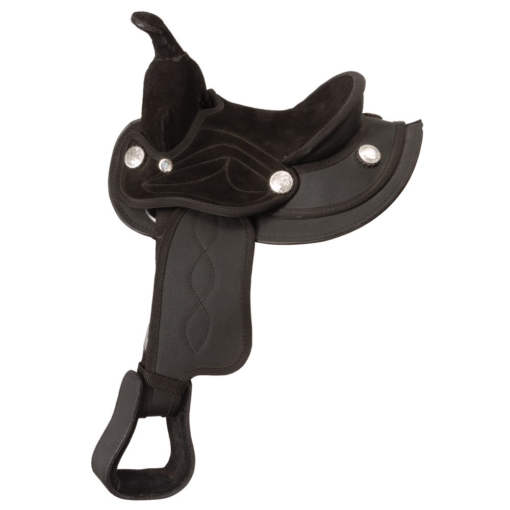 King Series Miniature Synthetic Round Skirt Saddle