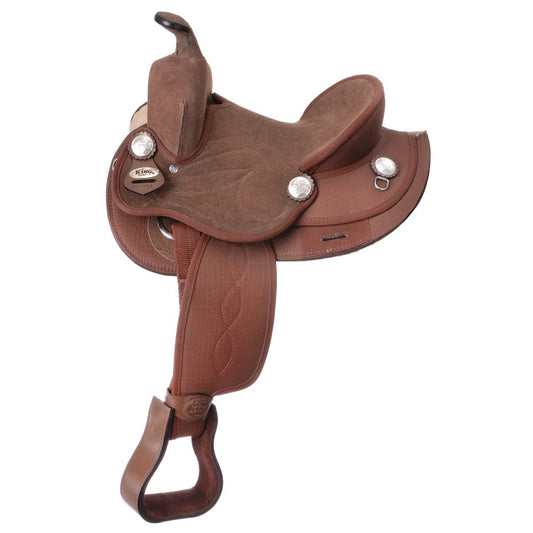 King Series Youth Synthetic Round Skirt Competition Saddle