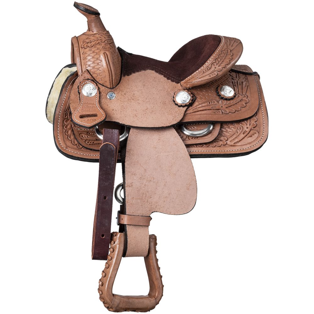 King Series Miniature Western Roper Saddle