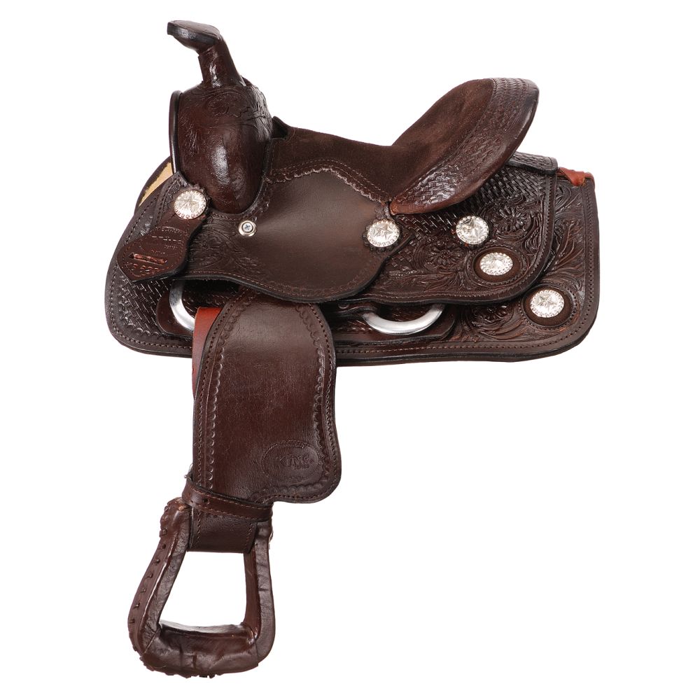 King Series Miniature Western Trail Saddle