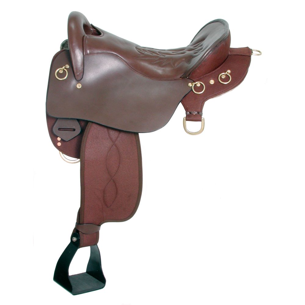 King Series Trekker Neutron Endurance Saddle without Horn