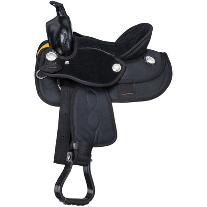 King Series Youth Eclipse Barrel Saddle