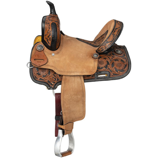 Royal King Youth Dublin Barrel Saddle