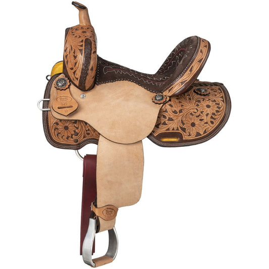 Royal King Youth Hawley Barrel Saddle