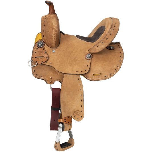 Royal King Youth Branson Roughout Barrel Saddle