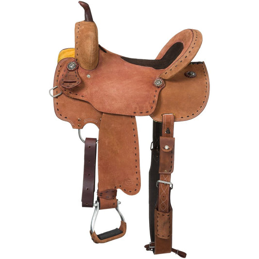Royal King Branson Roughout Barrel Saddle