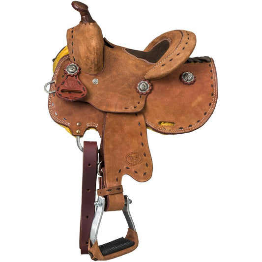 Royal King Mini Branson Roughout Barrel Saddle