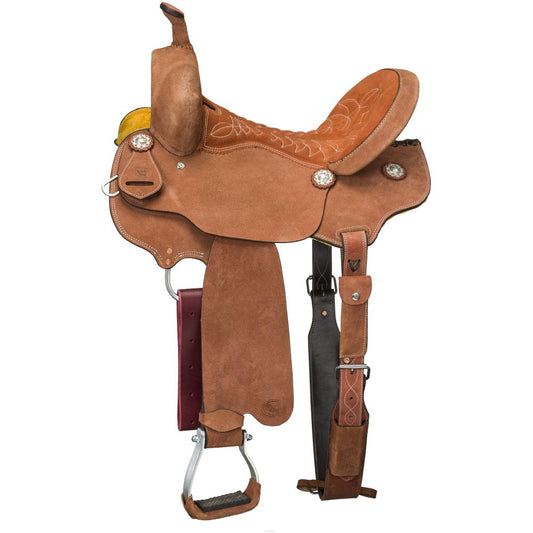 Royal King Payson Roughout Barrel Saddle