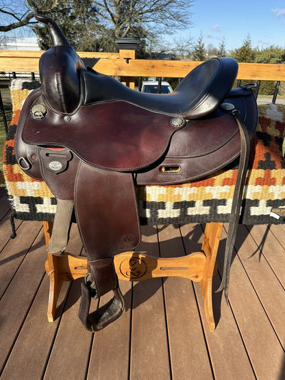 16” Circle Y Arabian Flex-Lite Trail saddle Model 1561