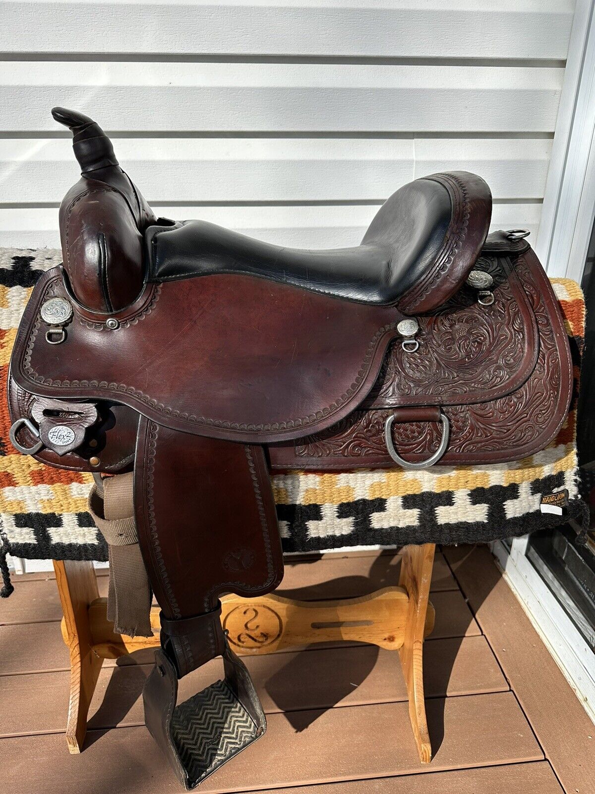 17” Circle Y Flex2 Cypress Trail Saddle Model 2360