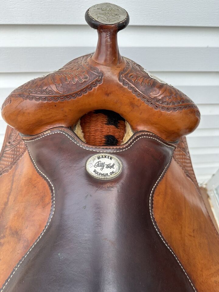 15.5” Billy Cook Original Western Show Reiner Saddle