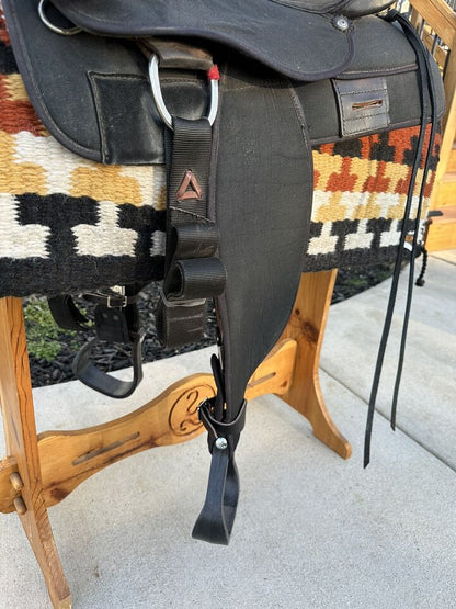 16” Circle Y Synthetic lightweight Western Trail Saddle