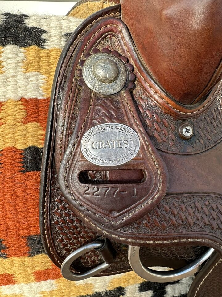 14.5” Crates Saddlery Ladies Versatility Light All-Event Saddle Model 2277-1