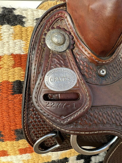 14.5” Crates Saddlery Ladies Versatility Light All-Event Saddle Model 2277-1