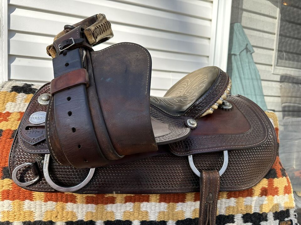 14.5” Crates Saddlery Ladies Versatility Light All-Event Saddle Model 2277-1