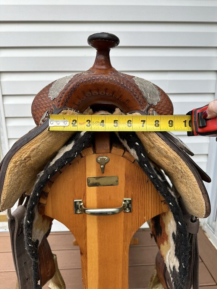 15.5” Billy Cook Original Western Show Reiner Saddle