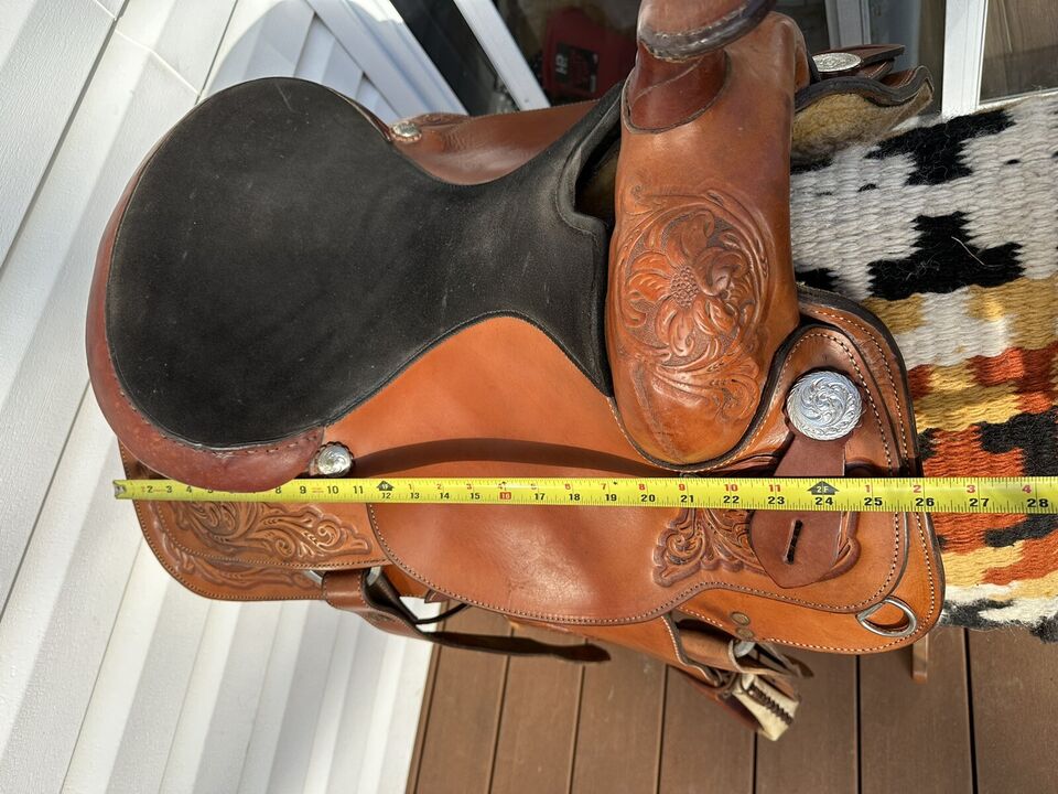 15.5” Circle Y Park & Trail Western Saddle