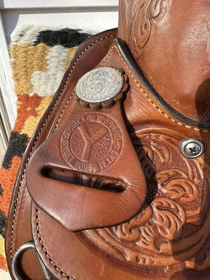 15.5” Circle Y Park & Trail Western Saddle