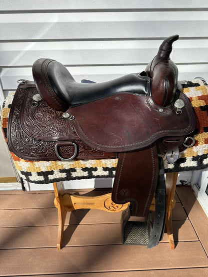 17” Circle Y Flex2 Cypress Trail Saddle Model 2360