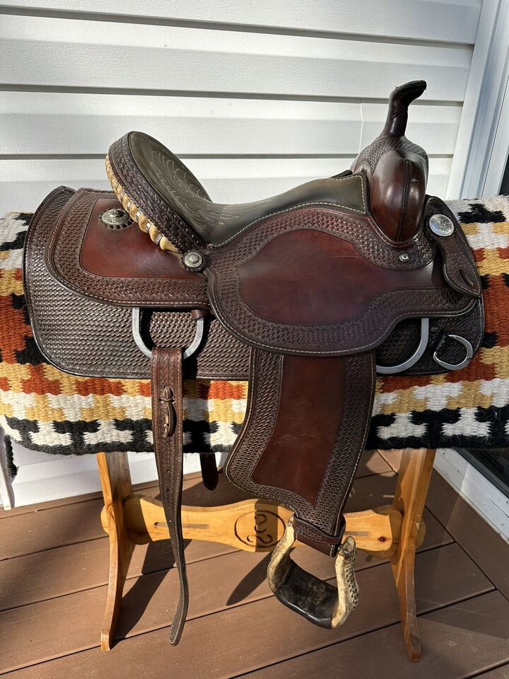 14.5” Crates Saddlery Ladies Versatility Light All-Event Saddle Model 2277-1