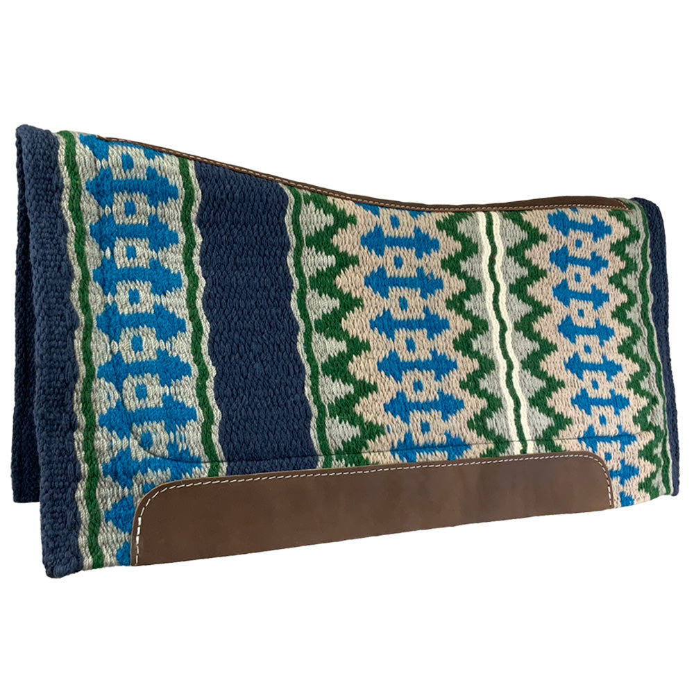 Dusk Wool Top Contoured Memory Felt Bottom Saddle Pad 36"X34"x1"