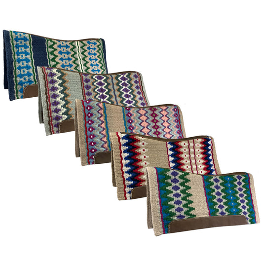 Dusk Wool Top Contoured Memory Felt Bottom Saddle Pad 36"X34"x1"