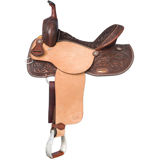 Silver Royal Austin Barrel Saddle