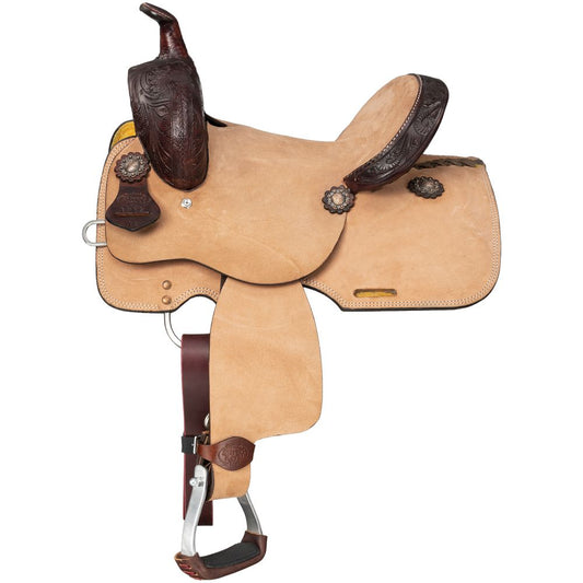 Silver Royal Youth Brooks Barrel Saddle