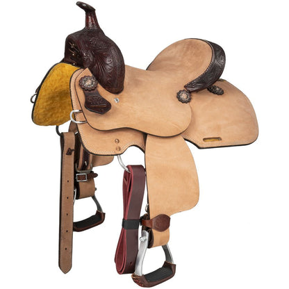 10" Silver Royal Youth Brooks Barrel Saddle