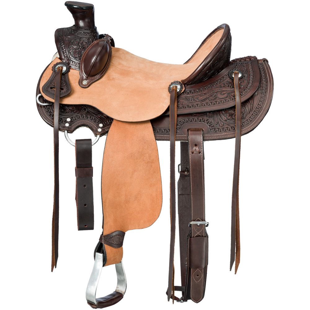 Silver Royal Lone Oak Wade Saddle