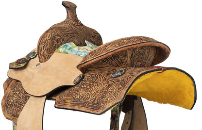 13" Silver Royal Youth Cactus Barrel Saddle