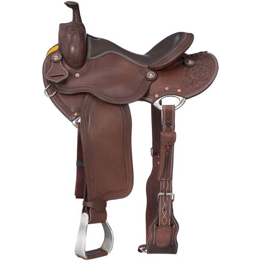 Silver Royal Deaver Cowboy Saddle