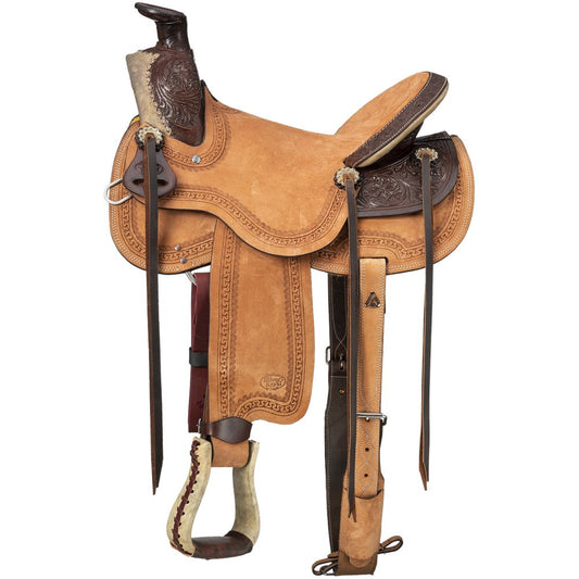 Silver Royal Open Range Ranch Saddle
